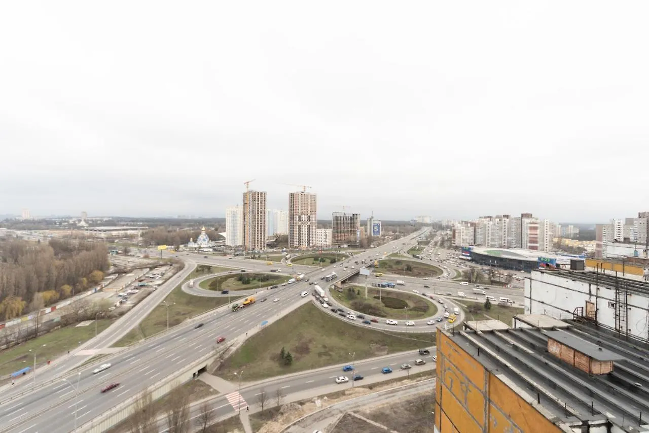 Apartament Красивая 1 Комнатная Квартира С Балконом На Теремках 252 Kijów